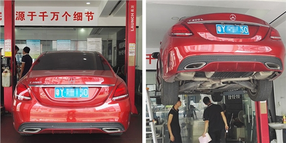 奔驰S300L自动变速箱维修
