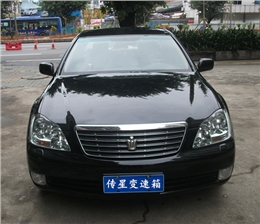丰田皇冠自动变速箱维修：热车时行驶无力