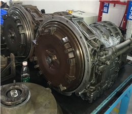 混凝土搅拌车变速箱维修