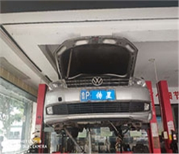 大众朗逸自动变速箱维修 ： 挂挡不走车