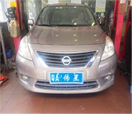 日产阳光自动变速箱维修：挂挡抖动故障